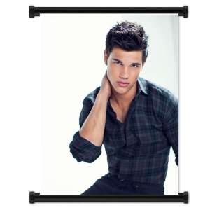  Taylor Lautner Sexy Fabric Wall Scroll Poster (16x21 