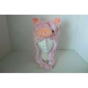  Pig Fuzzy Animal Head Beanie Hat: Everything Else