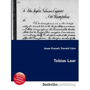  Tobias Lear Ronald Cohn Jesse Russell Books