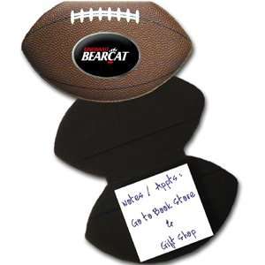 Cincinnati Bearcats Note Pad   Football Shaped:  Sports 