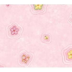  Pink Busy Bee Quilt Wallpaper: Baby
