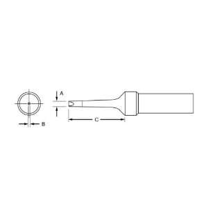   PT Series Narrow Screwdriver Tip / TC201 Series Iron