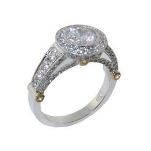  Mastini Euridice Diamond Ring without Center Stone, 6.5 