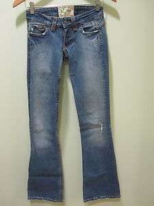 Grass 100% Cotton Boot Cut Topanga Jean with Back Detailing Size 24 