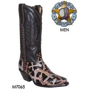 Star Boots Hand Tooled Crosses M7065: Everything Else