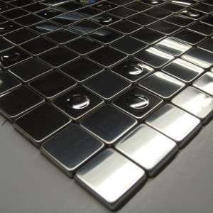 Neelnox Stainless Steel Metal Tile Mosaic Kitchen Z 14  
