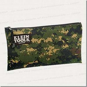 KLEIN TOOLS 5139C Camouflage Cordura® Zipper Bag  NEW 092644530135 