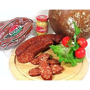 Bende Gyulay Hot Sausage   approx 0.8 lb  Grocery 