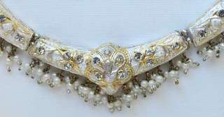 Lakh Necklace. Jewelry in the Style of Mughal India  