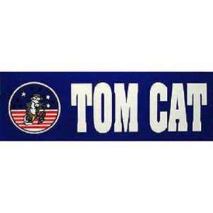  U.S. Navy Tom Cat Bumper Sticker Automotive