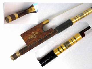 New 4/4 Violin Bow Snake Wood Good Balance Control #7  