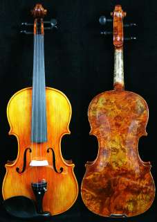 Come with rectangle Violin case, high quality brazilwood bow and 