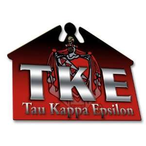  Tau Kappa Epsilon House Sign: Patio, Lawn & Garden