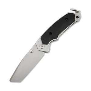 Buck Knives Bravo Rescue Single Tanto Blade Pocket Knife w/ Sheath 