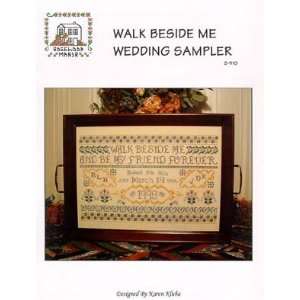  Walk Beside Me (Wedding Sampler)   Cross Stitch Pattern 