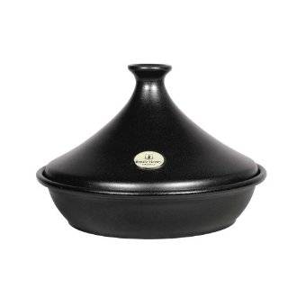 Emile Henry Flame Top 2.6 Quart Tagine, Black