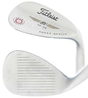 TITLEIST VOKEY SPIN MILLED TOUR CHROME 2009 54* SAND WEDGE PROJECT X 5 