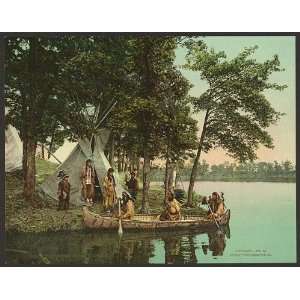  Return of the hunters,tipis,clothing,encampments,Indians 