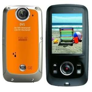  DV1CO 5MP WP HD Dig Camcorder Orange