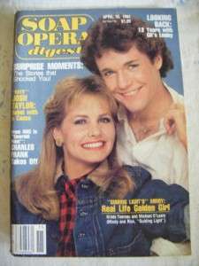 SOAP OPERA DIGEST~APR 1984~SANTA BARBARA~JOSH TAYLOR  