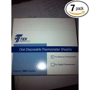   Sheats Oral For mercury thermometers 500/box