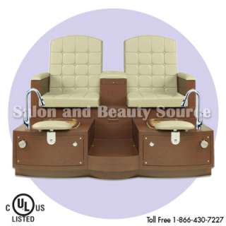 Gulfstream Paris Pedicure Spa Double Station Bench Features: