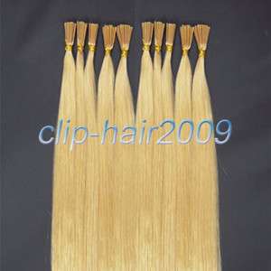 22Pre Stick tipped Human Hair Extensions200s#613,100g!  