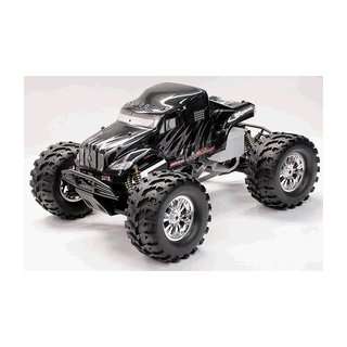  Remote Control Truck Mad Beast Black Silver: Toys & Games