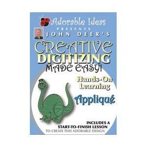   Digitizing Made Easy: Applique DVD by John Deer: Arts, Crafts & Sewing