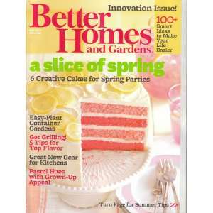  Better Homes and Gardens a Slice of Spring Magazine May 