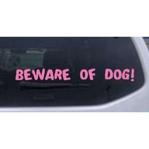  BEWARE OF DOG Decal Animals Car Window Wall Laptop Decal 