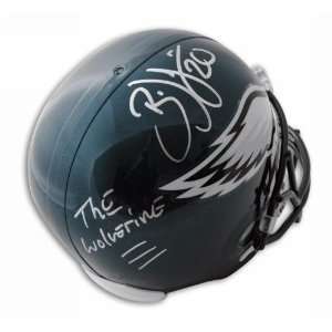 Autographed Brian Dawkins Philadelphia Eagles Replica Full Size Helmet 