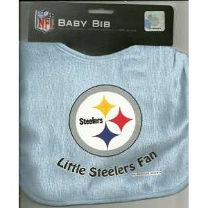  Pittsburgh Steelers Blue Baby Bib: Sports & Outdoors