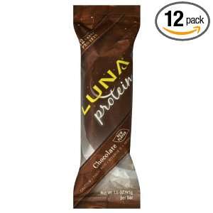 Cliff Bar Luna Prot Bar, Choc, 1.59 Ounce (Pack of 12)  