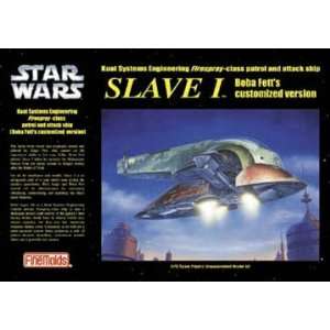   FineMolds Star Wars 1/72 Boba Fetts Slave 1 Model Kit: Toys & Games
