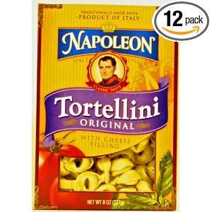 Napoleon Tortellini   Cheese, 8 Ounce Boxes (Pack of 12)  