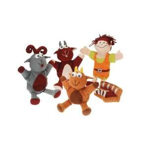  The Three Billy Goats Gruff Puppets Toys & Games