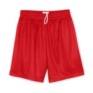  Badger Adult Mini Mesh 9 Inch Shorts Red Large Sports 