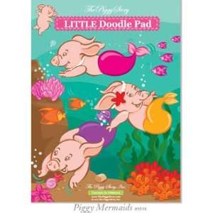  Piggy Mermaids Little Doodle Pad (Refill for Art Folio 