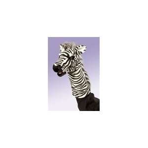  Zebra Stage Puppet By Folkmanis: Office Products