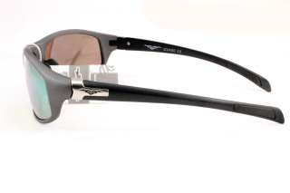 Vertx VT Sunglasses Model VT 5004 02 Side Grey Frame, Black Ear Stem 