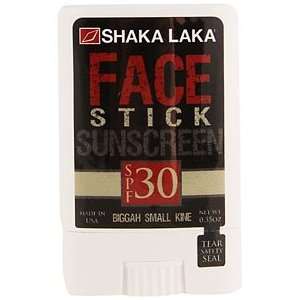  Shaka Laka BIGGAH Small Kine Face Stick Fragrance Free SPF 