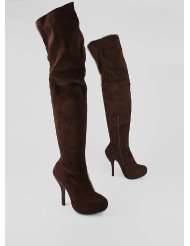  suede thigh high boots Shoes