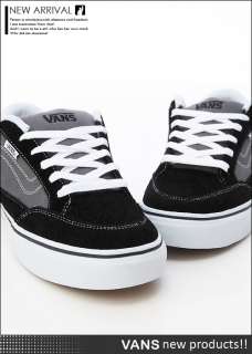 BN Vans Bearcat Black / Charcoal Shoes #V81  