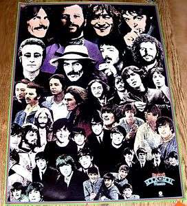 BEATLES Vintage Capitol Records Promo Poster  