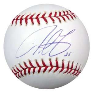  Derek Lee Autographed Baseball   JSA #A36305 Sports 