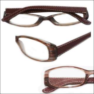 COACH & HORSES Reading Glasses 1.00 2.50 Saddle Brown  