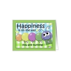   for Four Year Old  Colorful Happy Caterpillar Card Toys & Games