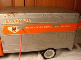 VINTAGE RARE NYLINT FORD U HAUL PRESSED STEEL TRUCK 1960S ? TOY OLD 