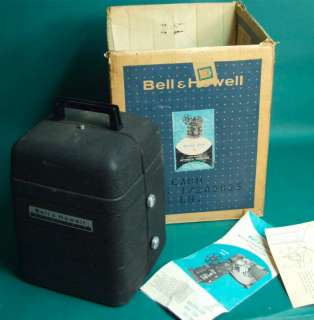 Bell & Howell Regular 8mm Movie Projector Model 256 for parts or 
